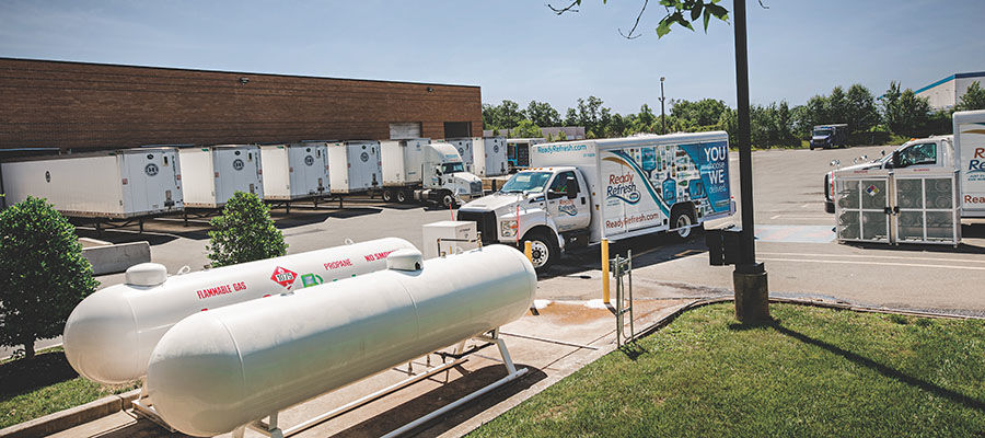 propane refueling for commercial vehicles